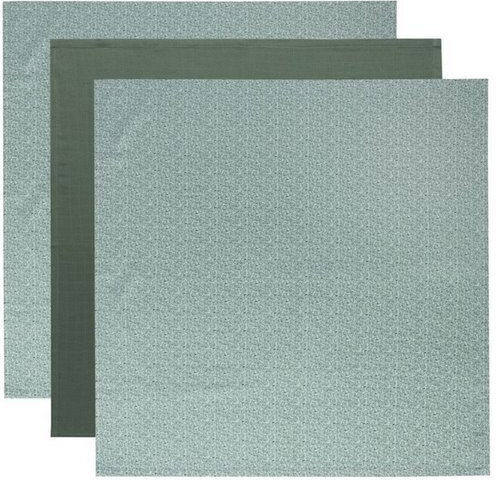 Bebejou Πάνες Αγκαλιάς Πράσινο 70x70εκ. 3τμχ