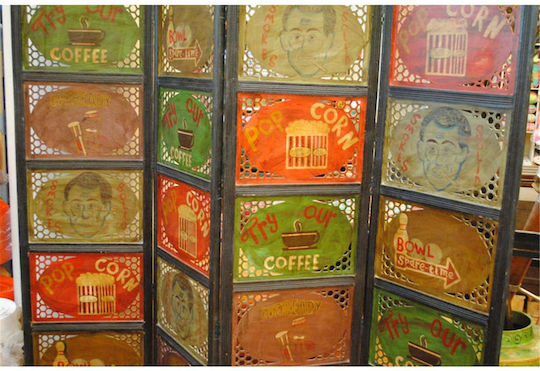 Atmosphera Decorative Room Divider made of Canvas
