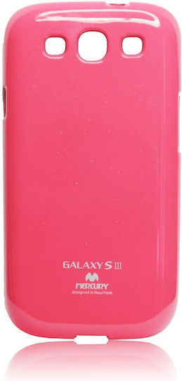 Samsung Back Cover Σιλικόνης Φούξια (Galaxy S3)