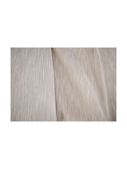 Saray Home Vorhang mit Bleistiftfalten Beige KE 1538 220x280cm
