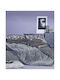Kentia Κουβερτοπάπλωμα Υπέρδιπλο 220x240εκ. Notturno Γκρι 730 GSM