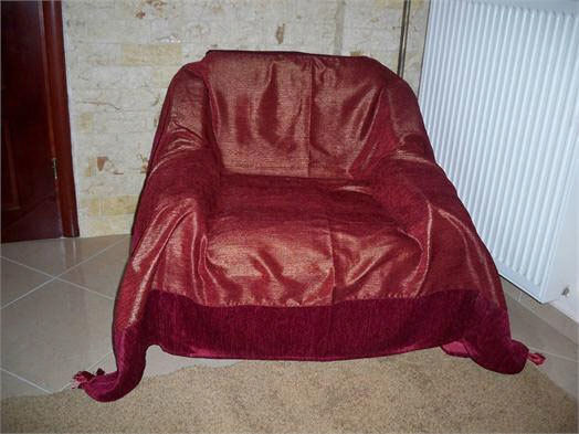 VS Home Set De Pleduri 3 Buc Chenille Burgundy