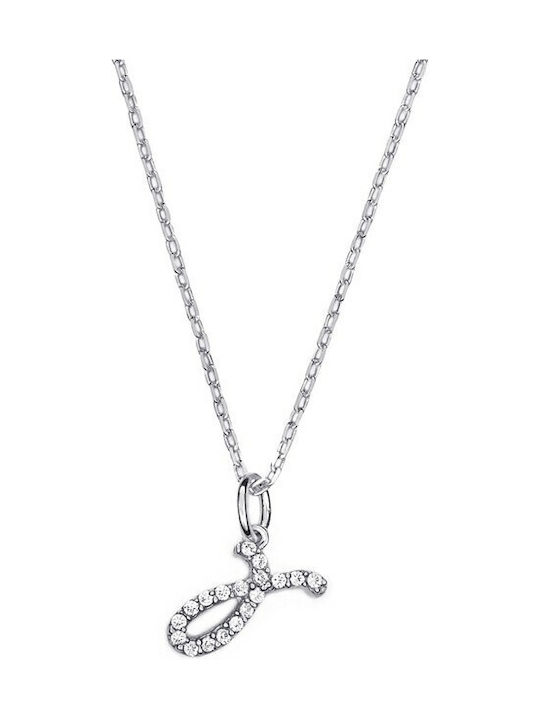 Verorama Necklace Monogram with Zircon