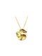 Polytimo Charm aus Gold 14K mit Zirkon