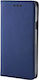 Smart Magnet Back Cover Πλαστικό Navy Μπλε (Redmi 12 4G / Redmi 12 5G)