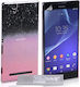 YouSave Accessories Umschlag Rückseite Kunststoff Transparent (Xperia T2 Ultra)