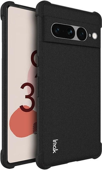 Imak Straight Edge Umschlag Rückseite Silikon Schwarz (Google Pixel 7Realme 7 5G)
