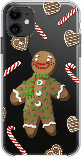 Forcell Gingerbread Umschlag Rückseite Transparent (Galaxy Note 20 Ultra)