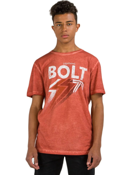 Lightning Bolt T-shirt Κόκκινο Lightning Bolt T-shirt Κόκκινο