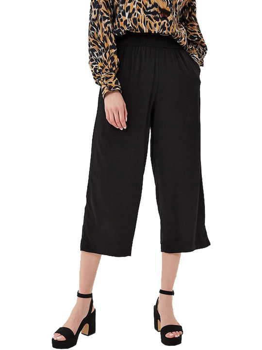 Byoung Women's Fabric Trousers 80001/BLACK
