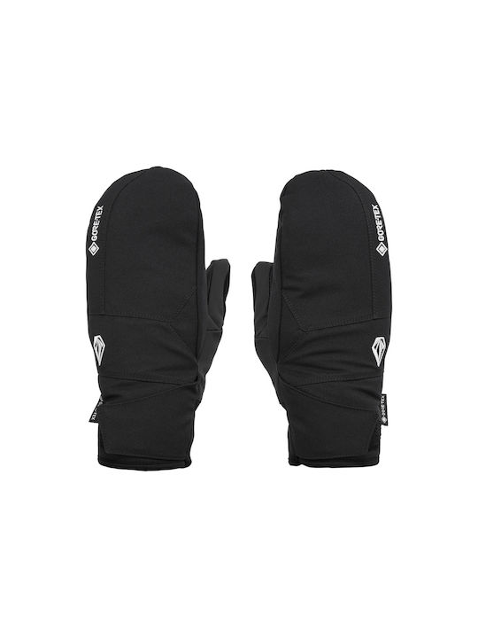 Volcom Stay Dry Gore-tex Mittens Men's Ski & Snowboard Gloves Black