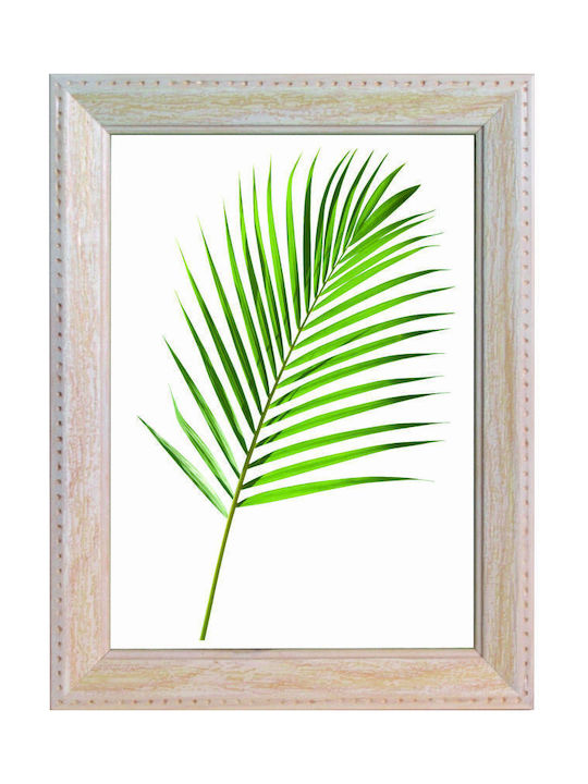 Far Wooden Photo Frame with White Frame
