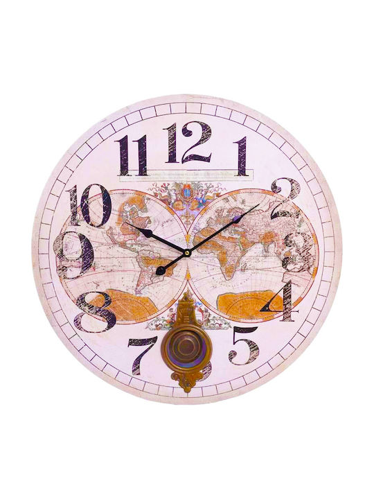 Wall Clock Wooden