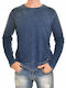 Devergo Men's Long Sleeve Blouse Blue