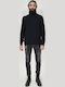 Langarm-Pullover Noir