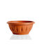 Bama Саксия Пластмаса Light Terracotta 60x60x36см.