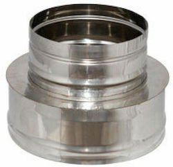 Technometal Chimney Reducers Inox 200mm