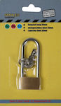 Stahlex Padlock Brass with Key 30mm 2pcs