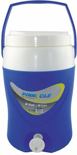 Eval Container with Faucet Thermos Plastic 8lt Blue