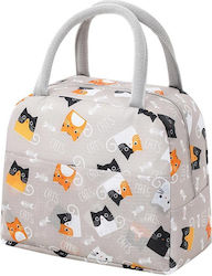 Amber Handbag Grey 19x13x22cm Kids' Lunch Bags Amber Handbag Grey 19x13x22cm Kids' Lunch Bags