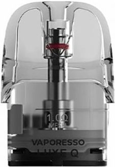 Vaporesso Luxe Q Replacement Pod in Silver color 3ml with Resistance 1ohm 1pcs