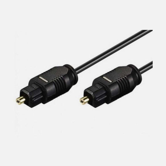 Techly Cablu Audio Optic TOS masculin - TOS masculin Negru 1m (ICOC DAC-301)