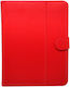 Ancus Flip Cover Κόκκινη (Universal 9")