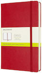 Moleskine Notebook Block with Blank Pages Red QP062EXPF2