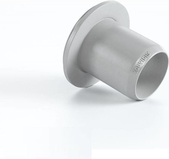 Kouvidis Medisol Electrical Conduit Angle with Diameter 16mm made of Plastic 4034016