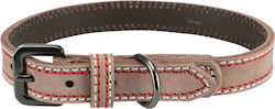 Trixie Native Κολάρο Δερμάτινο σε Μπεζ χρώμα Medium 20mm x 36 - 43cm