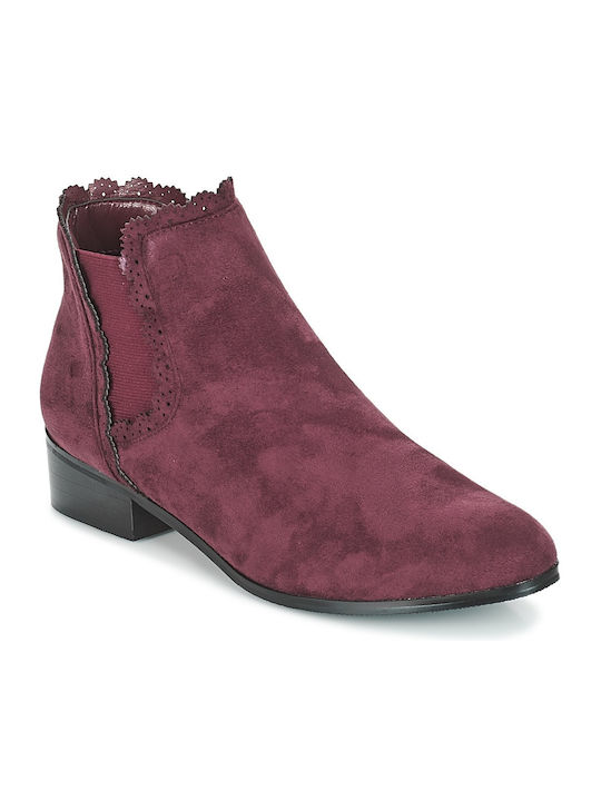 Jerma Damen Stiefeletten Lila