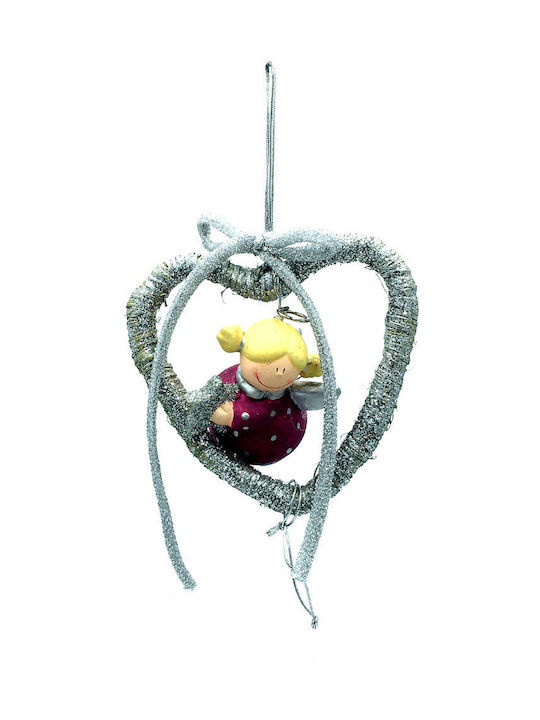 LiebeQueen Νεράϊδα Lucky Charm Heart 1pcs