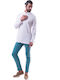 Pantaloni Chino Albastru