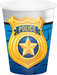 Creative Converting "police Party" Ποτήρι για Party 8τμχ