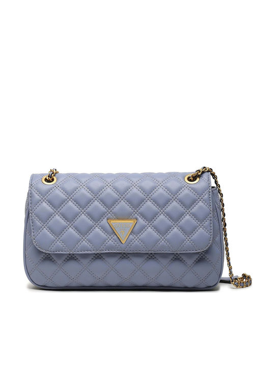 Guess Giully Damentasche Schultertasche Blau