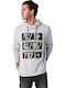 Φούτερ 12395/GREY SHALLOW MELANGE