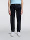 Men's Jeans Pants with Regular Tapered Fit Dark Blue