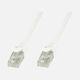 Techly U/UTP Cat.6 Ethernet Network Cable 0.25m White
