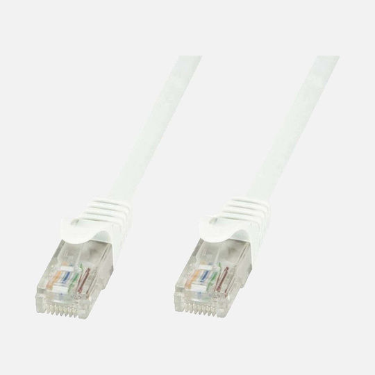 Techly U/UTP Cat.6 Ethernet Network Cable 0.25m White