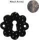 Zogometal Rosette - Door Escutcheon Silver