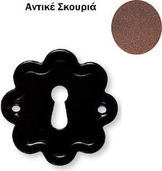 Zogometal Rosette - Türschild Bronze