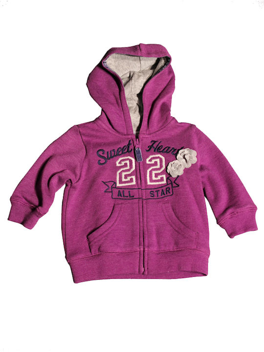 Carter's Kinderstrickjacke Lila