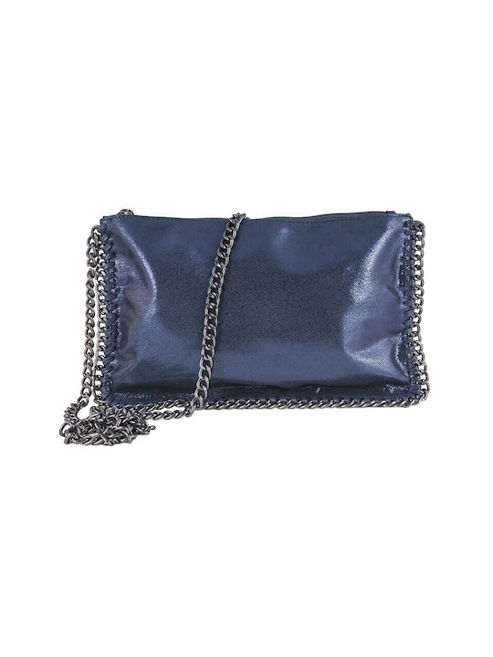 V-store Din piele Geantă de damă Crossbody Albastru marin