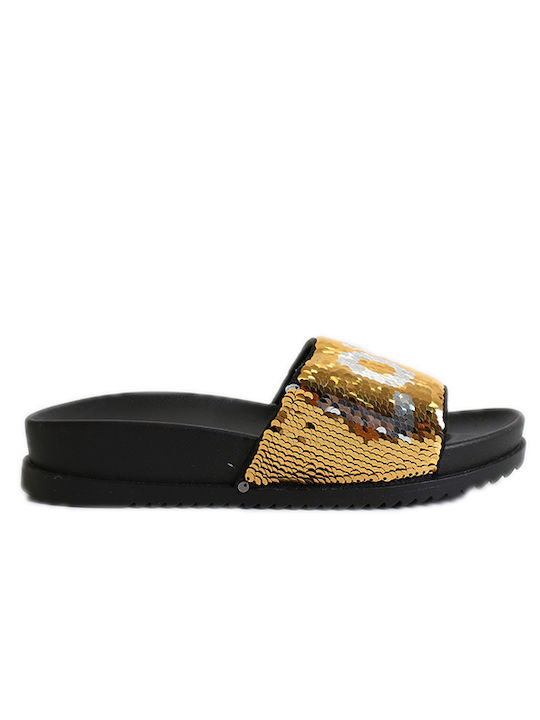 Chica Women's Slides Gold