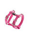 Rogz Dog Harness Leather Harness Pink Small