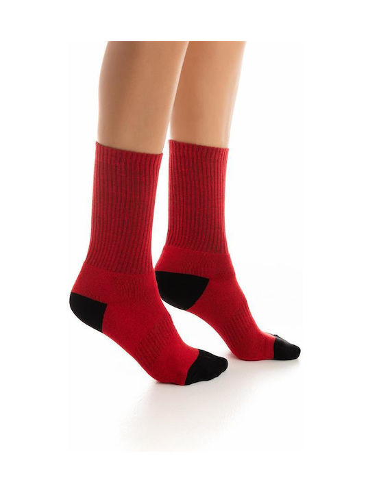 Inizio Damen Socken RED 1Pack