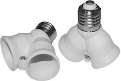 Orno Steckdosenadapter Verlängerung für Steckdose E27