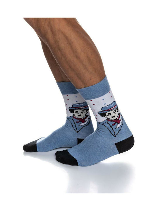 Inizio Men's Socks BLUE