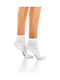 Inizio Women's Solid Color Socks WHITE