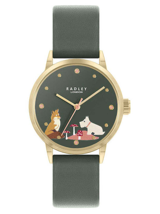 Radley Ρολόι Μπαταρίας με Δερμάτινο Λουράκι Radley Ρολόι Μπαταρίας με Δερμάτινο Λουράκι
